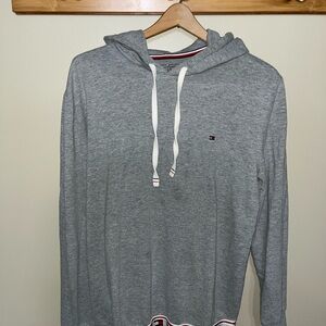 Tommy Hilfiger Men's Gray Hoodie Shirt